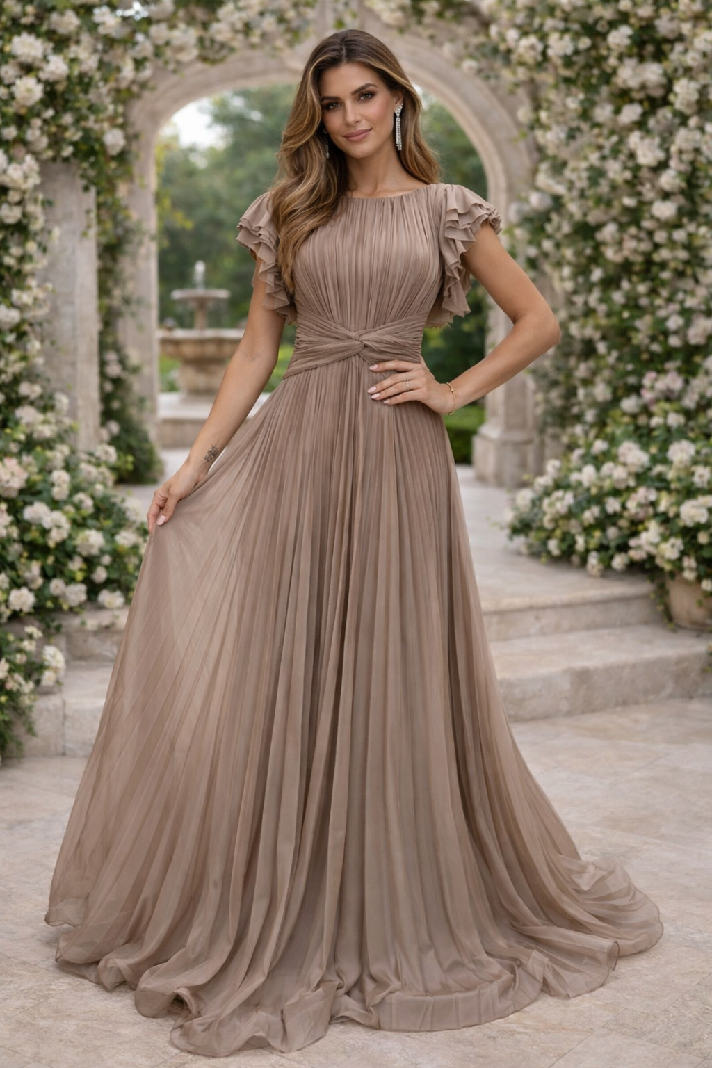 Vestido Maxi Elegante Mujer