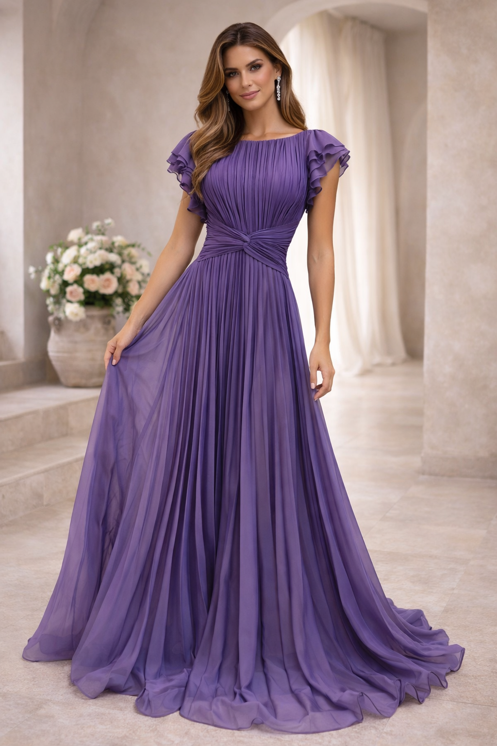 Vestido Maxi Elegante Mujer