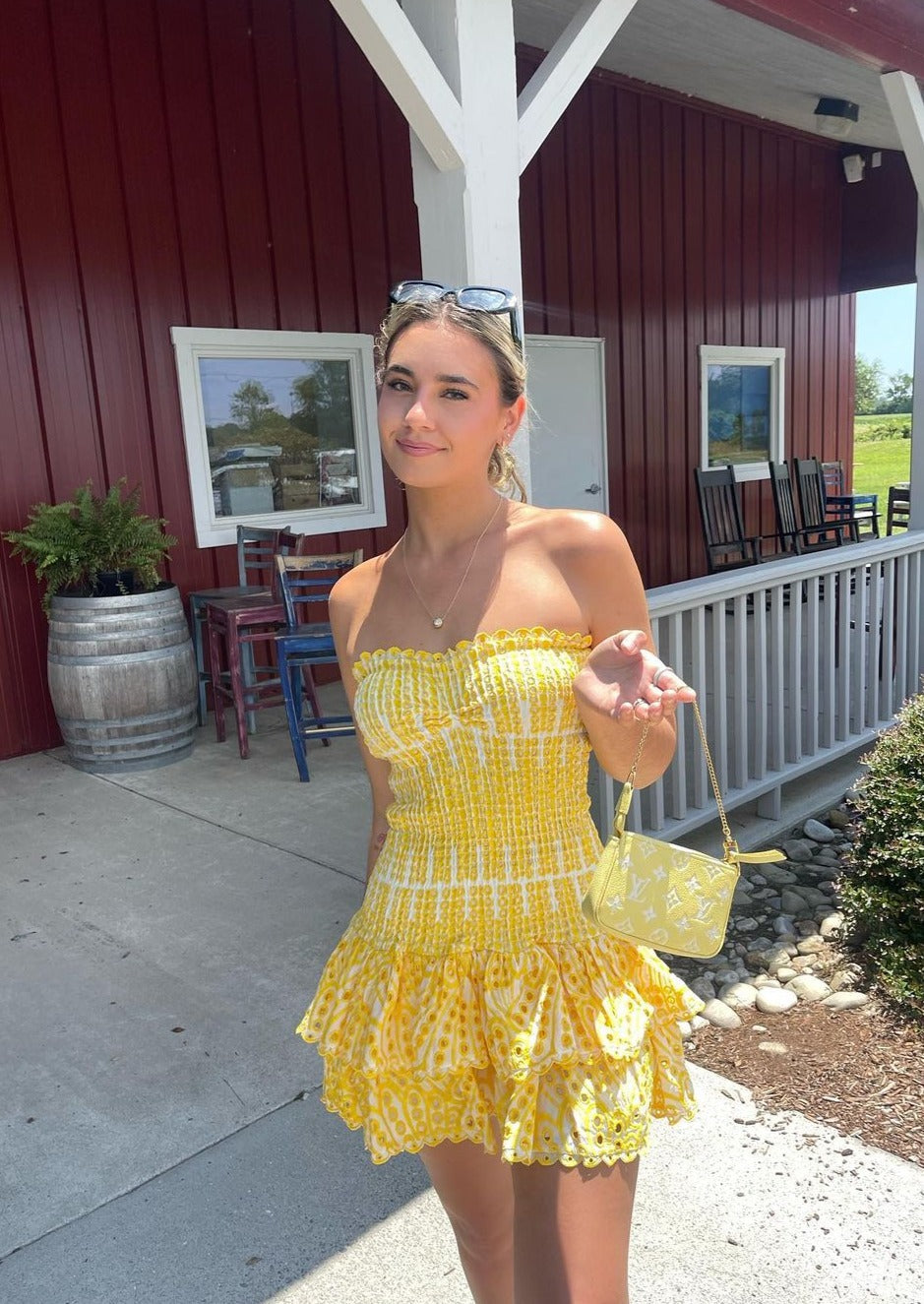 Vestido Amarillo Encantador