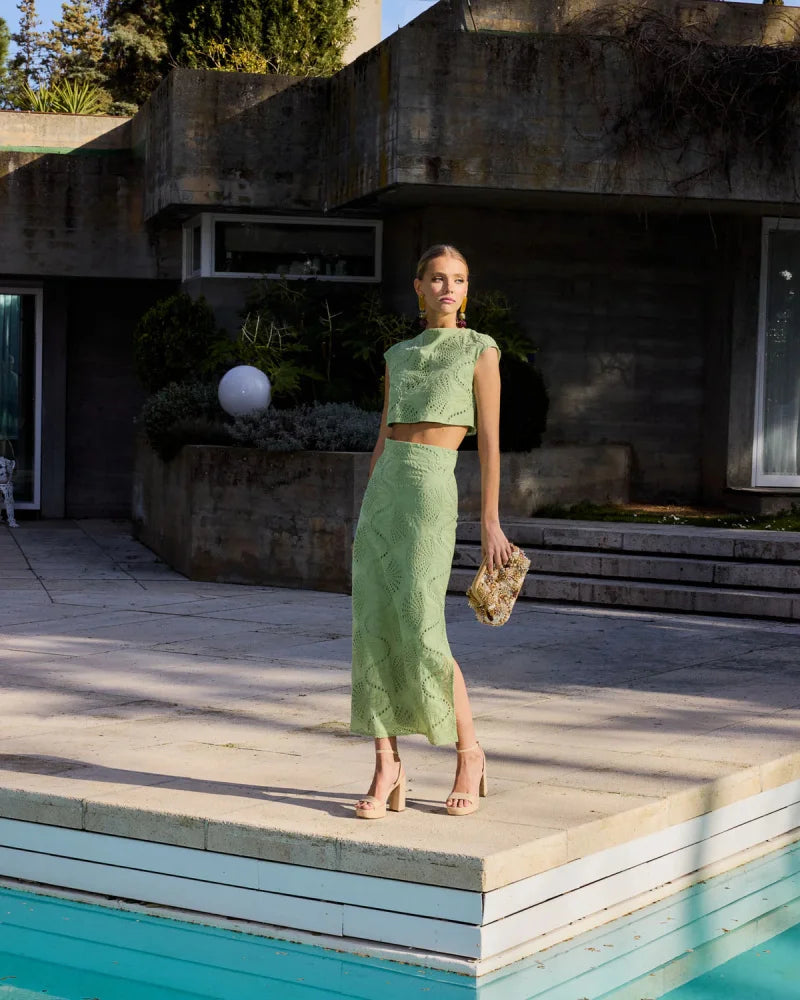 Conjunto Elegante de Moda Mujer
