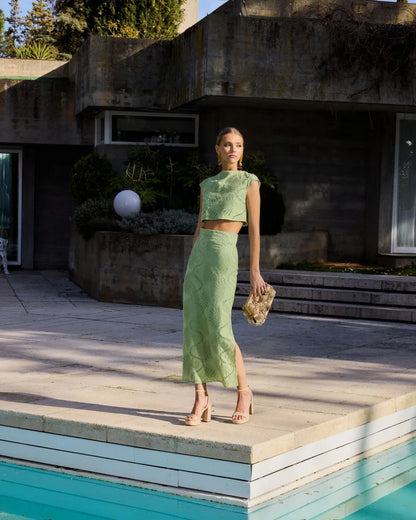 Conjunto Elegante de Moda Mujer