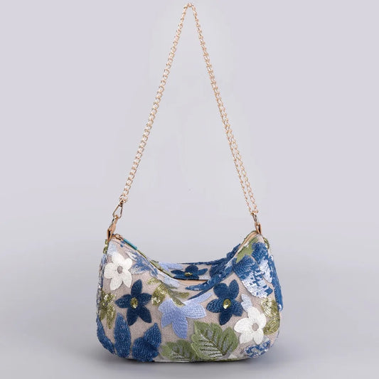 Bolso Veraniego Floral Mujer