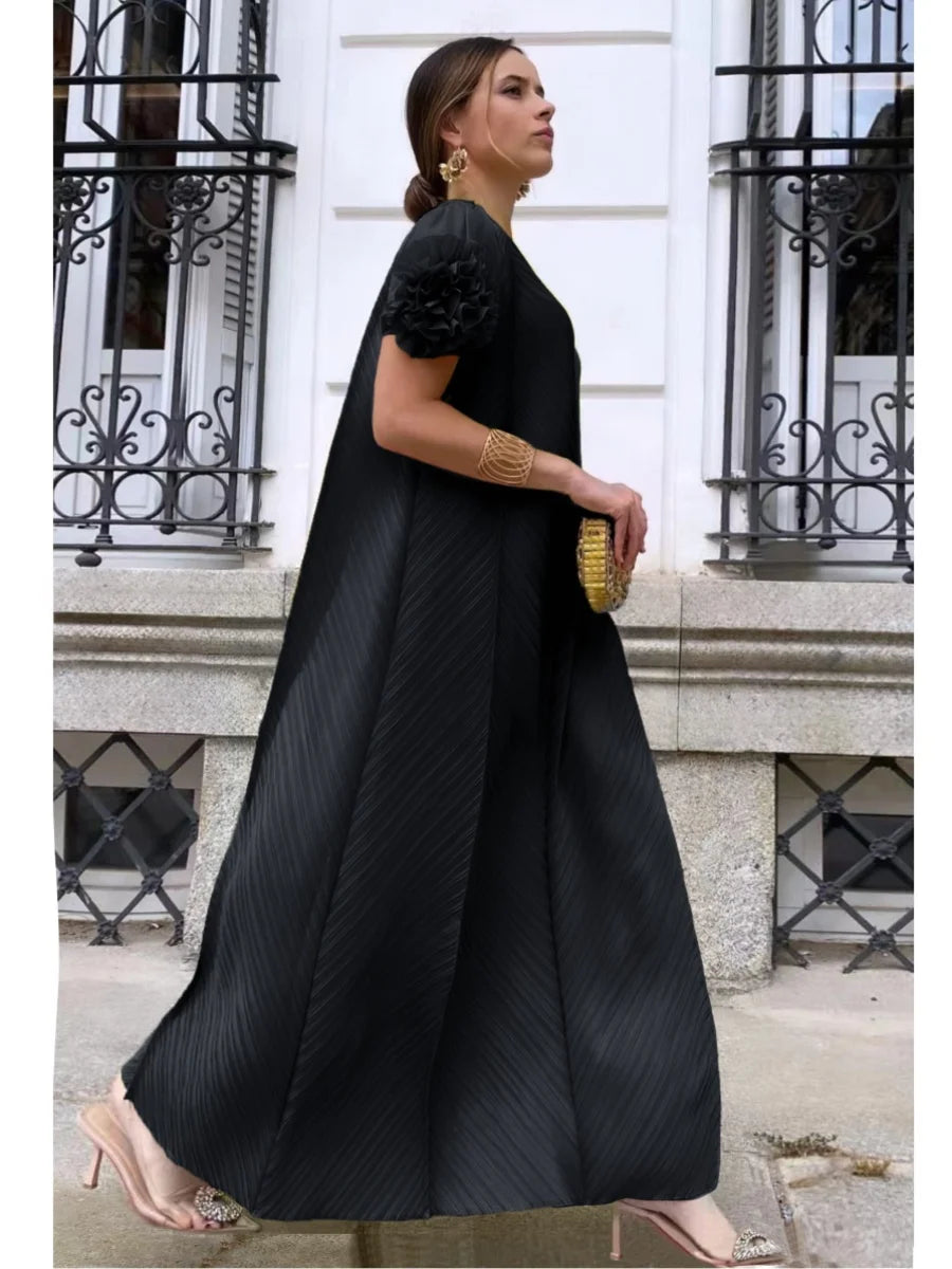 Vestido Geométrico Miyake