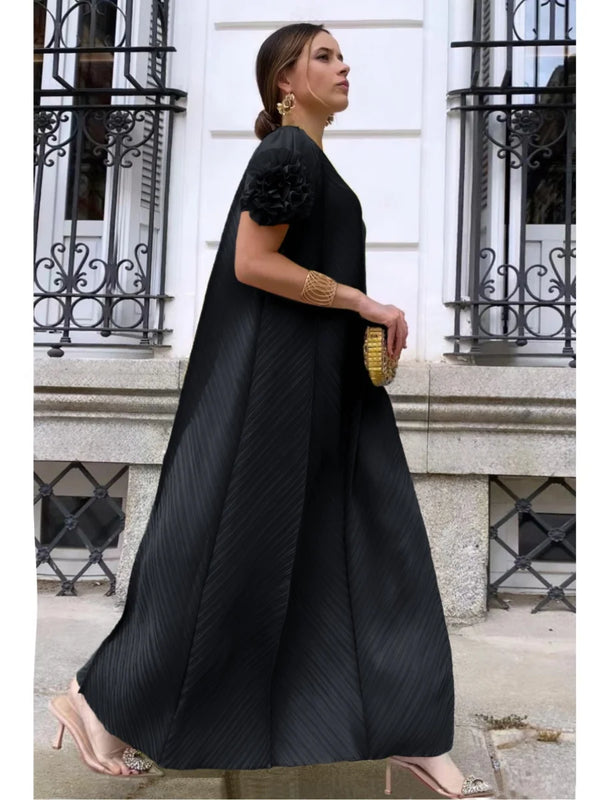 Vestido Geométrico Miyake