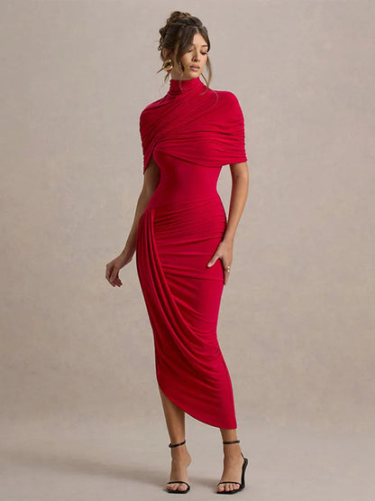 Vestido Elegancia Rubí