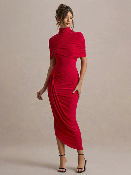 Vestido Elegancia Rubí