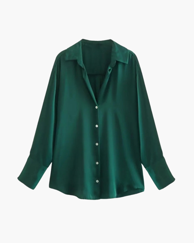 Blusa Satinada Elegante