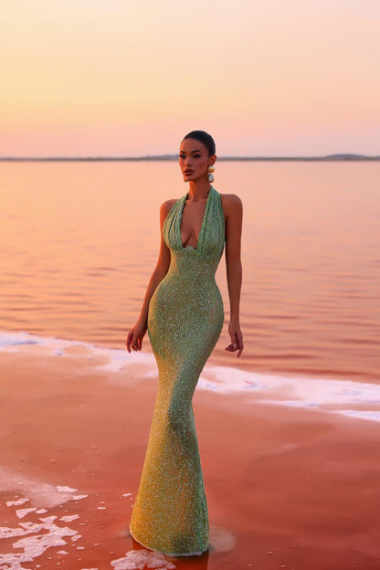 Vestido Brillante de Fiesta