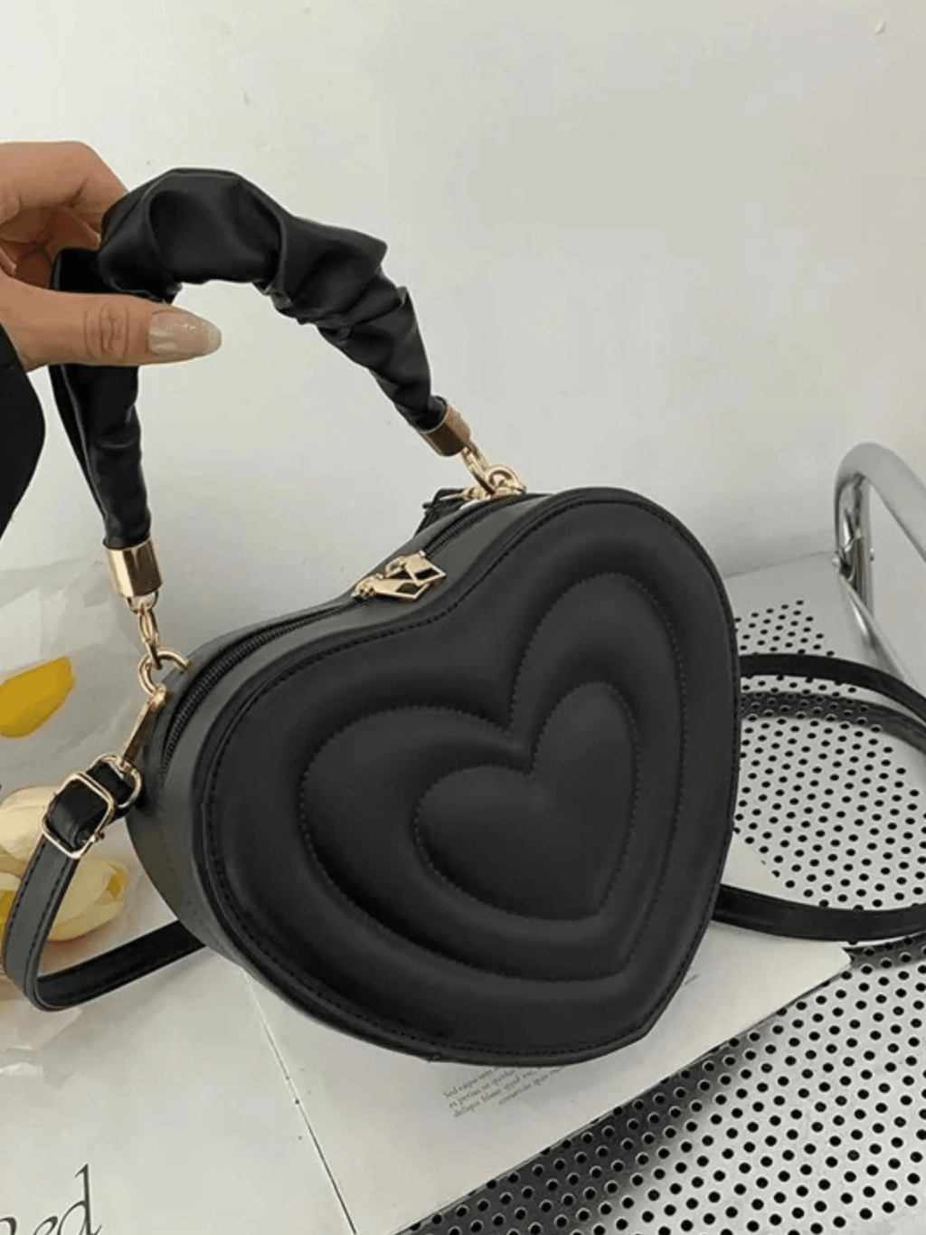 Bolso Corazón Vegano Único