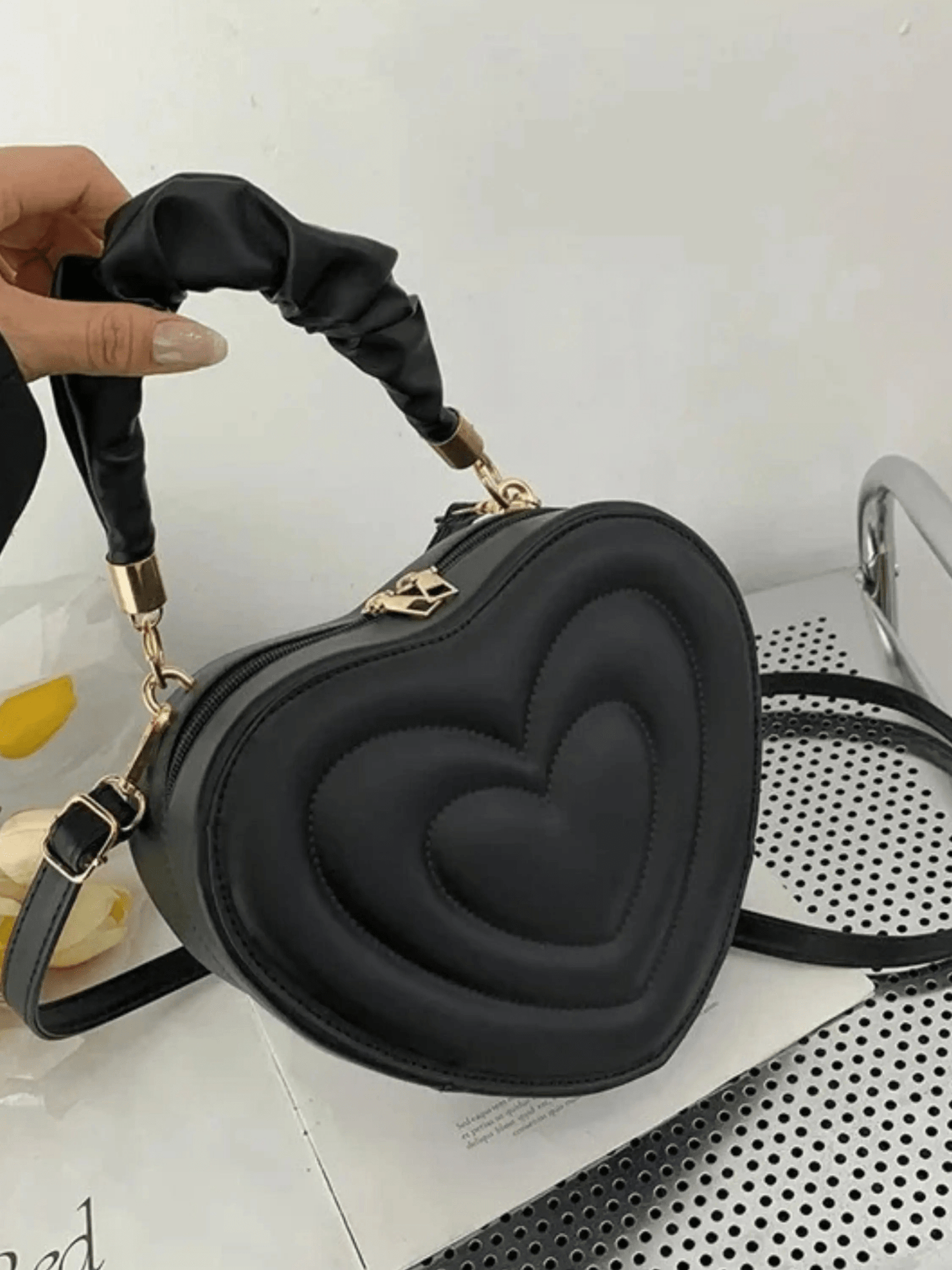 Bolso Corazón Vegano Único