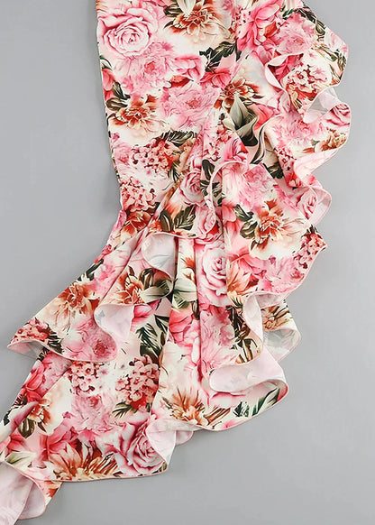 Vestido Floral Irilia Rosa