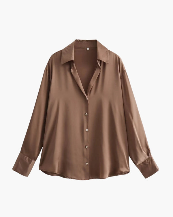 Blusa Satinada Elegante