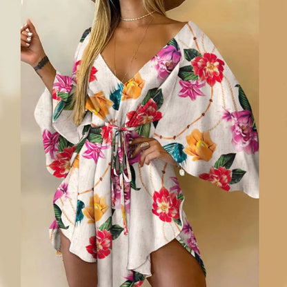 Vestido Boho de Playa Floral