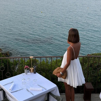 Vestido Mini Elegante de Verano