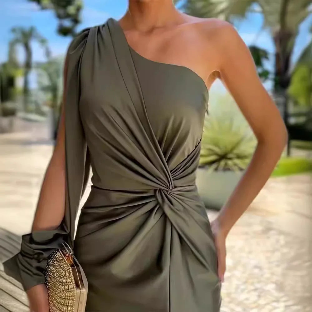 Vestido Asimétrico de Fiesta