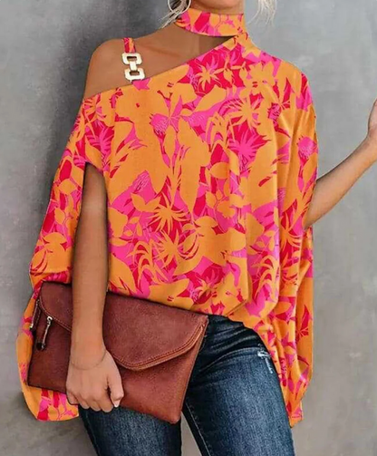 Blusa Geométrica de Moda
