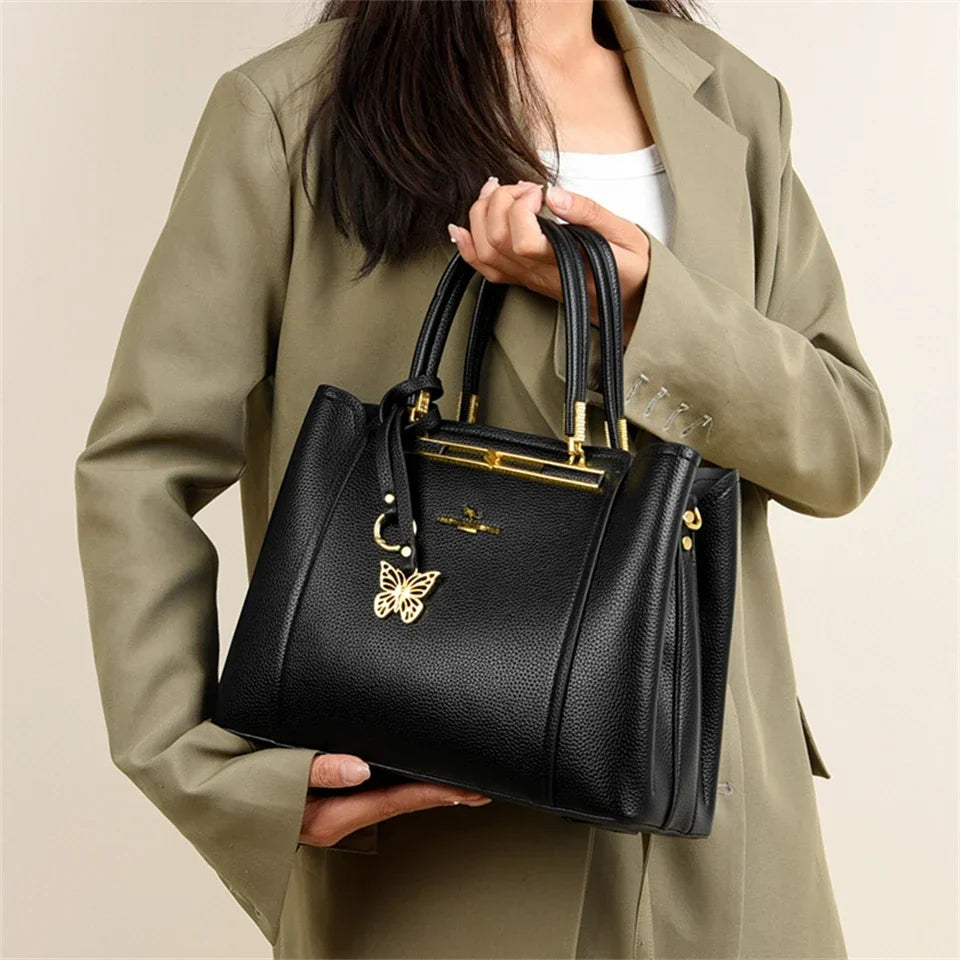 Bolso Elegante de Cuero Suave