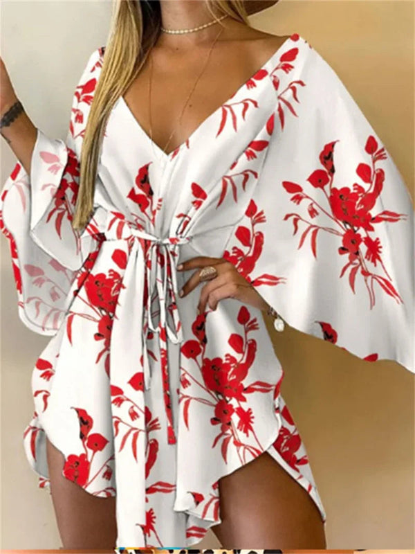 Vestido Boho de Playa Floral