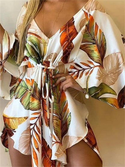 Vestido Boho de Playa Floral