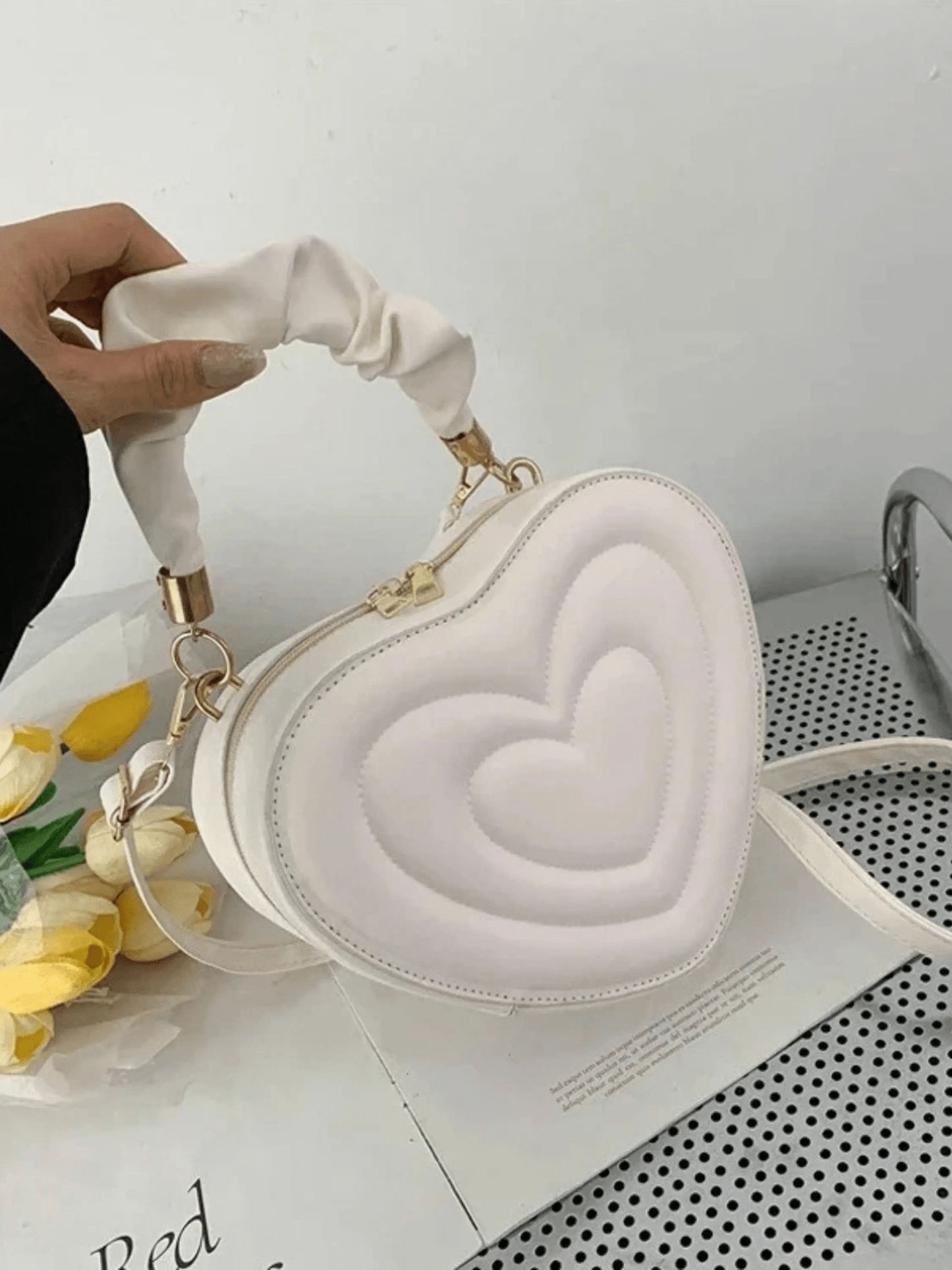 Bolso Corazón Vegano Único
