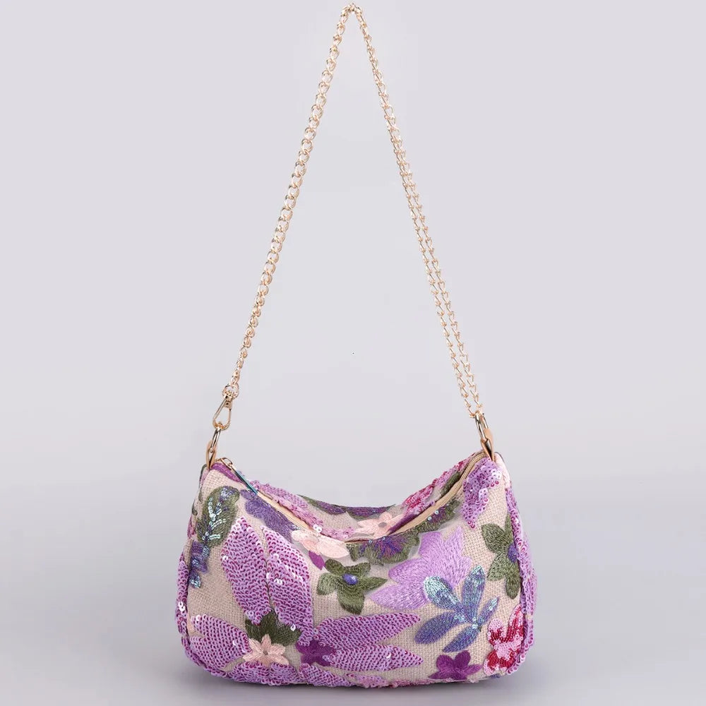Bolso Veraniego Floral Mujer