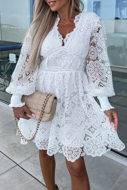 Vestido Encantador con Encaje