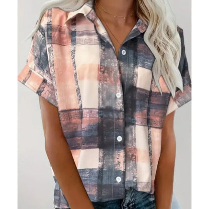 Blusa Rayada Moderna Mujer