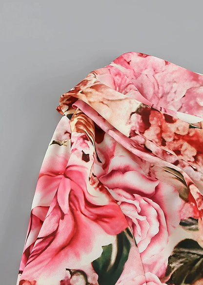 Vestido Floral Irilia Rosa