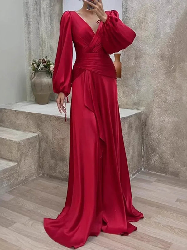 Vestido Boho Elegante Cruzado