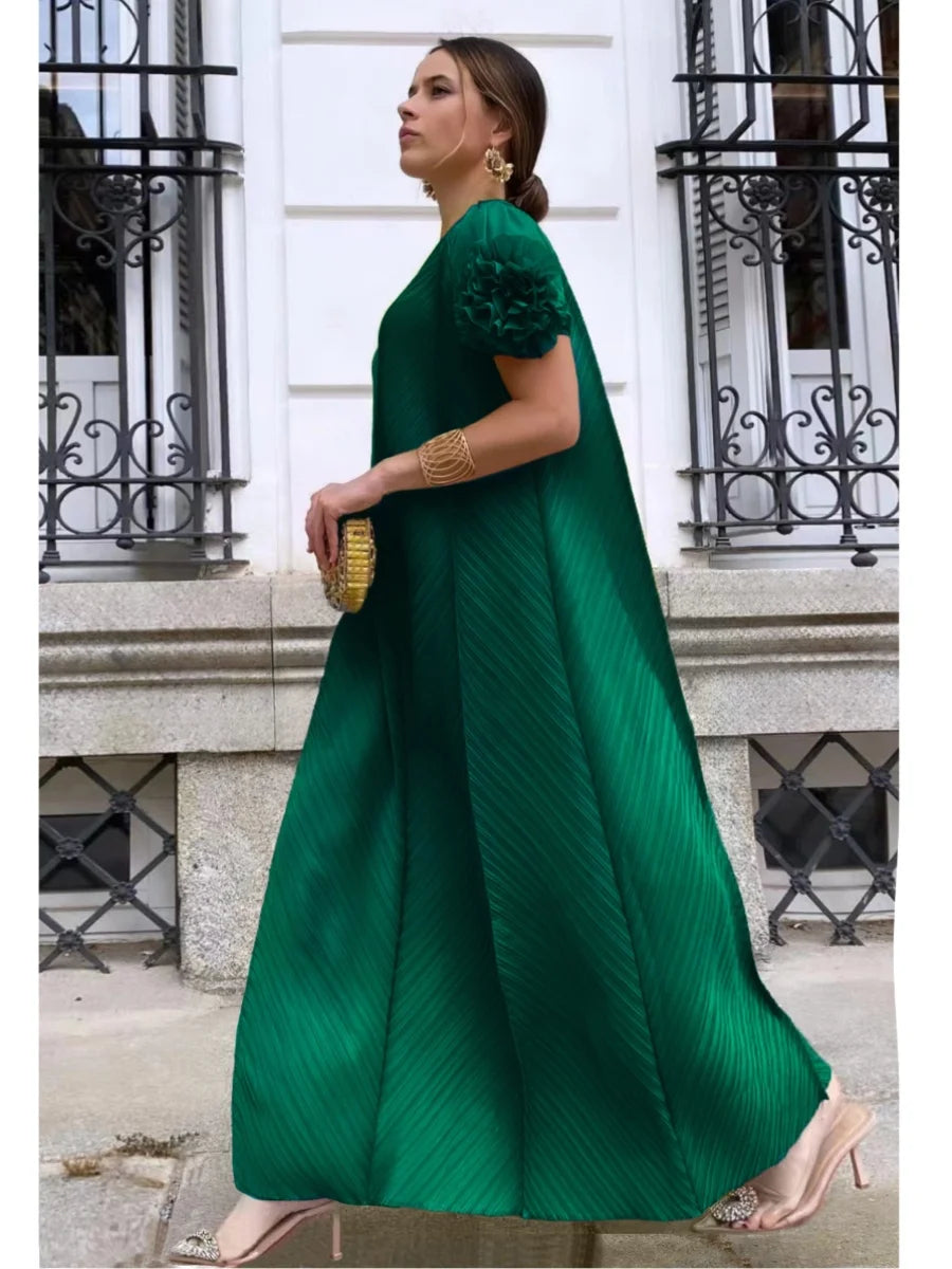 Vestido Geométrico Miyake