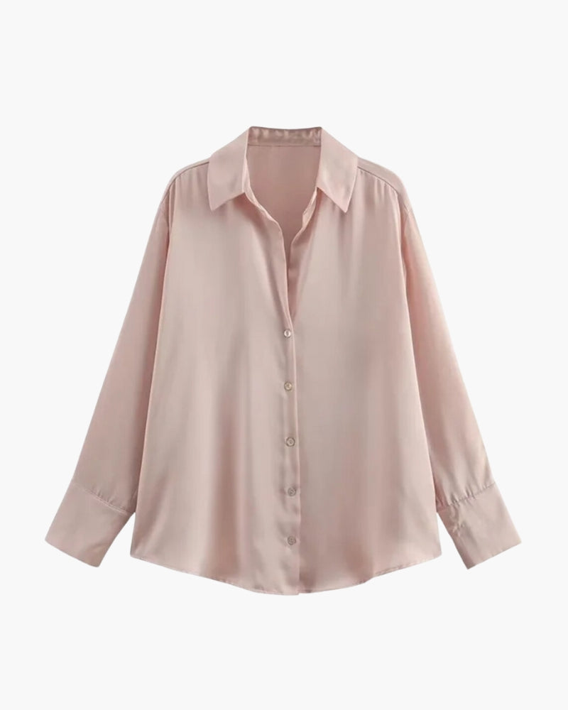 Blusa Satinada Elegante
