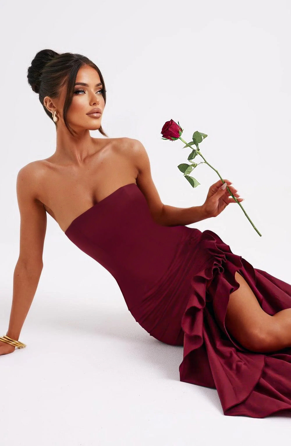 Vestido Sirena Elegante