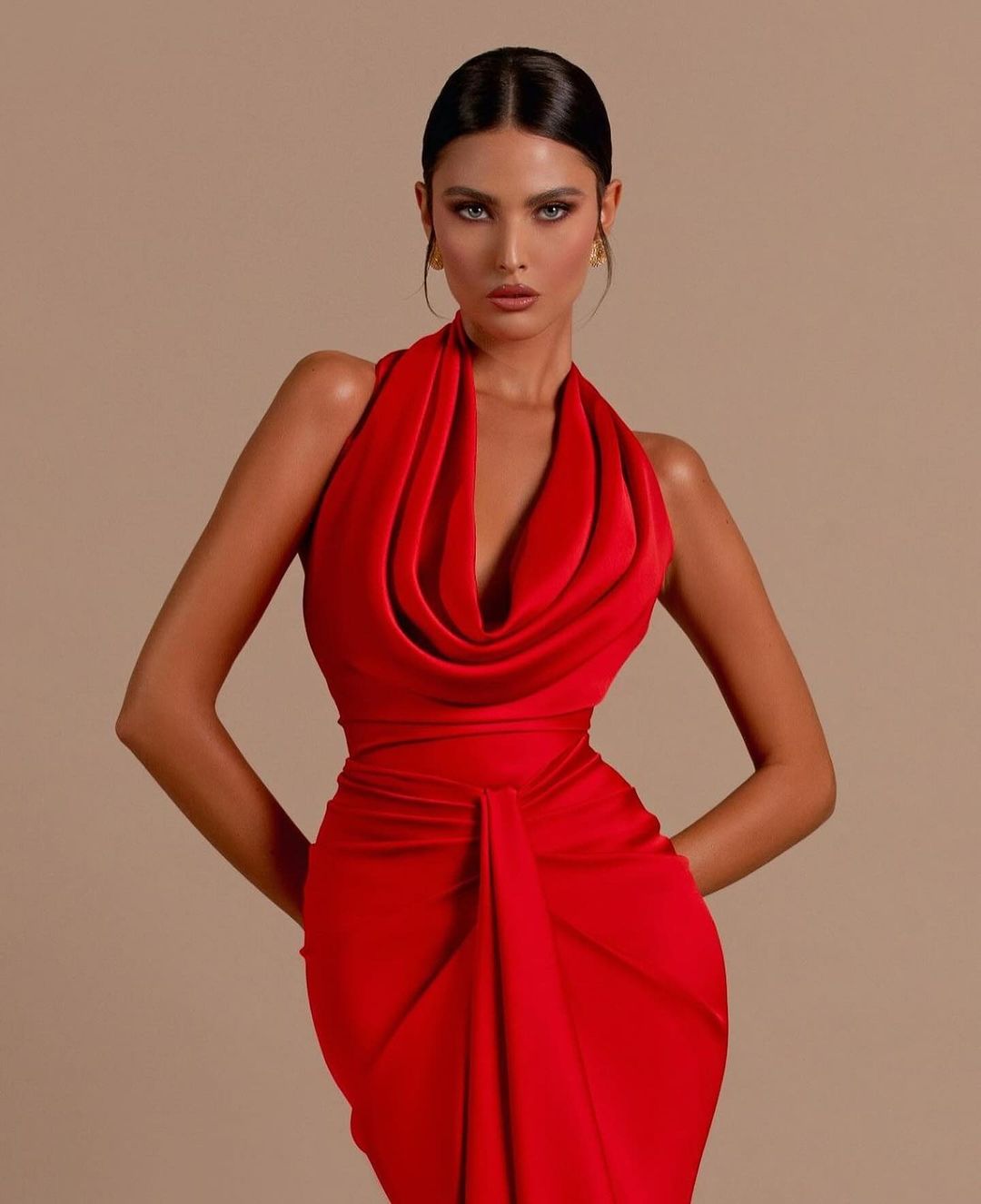 Vestido Rojo Elegante