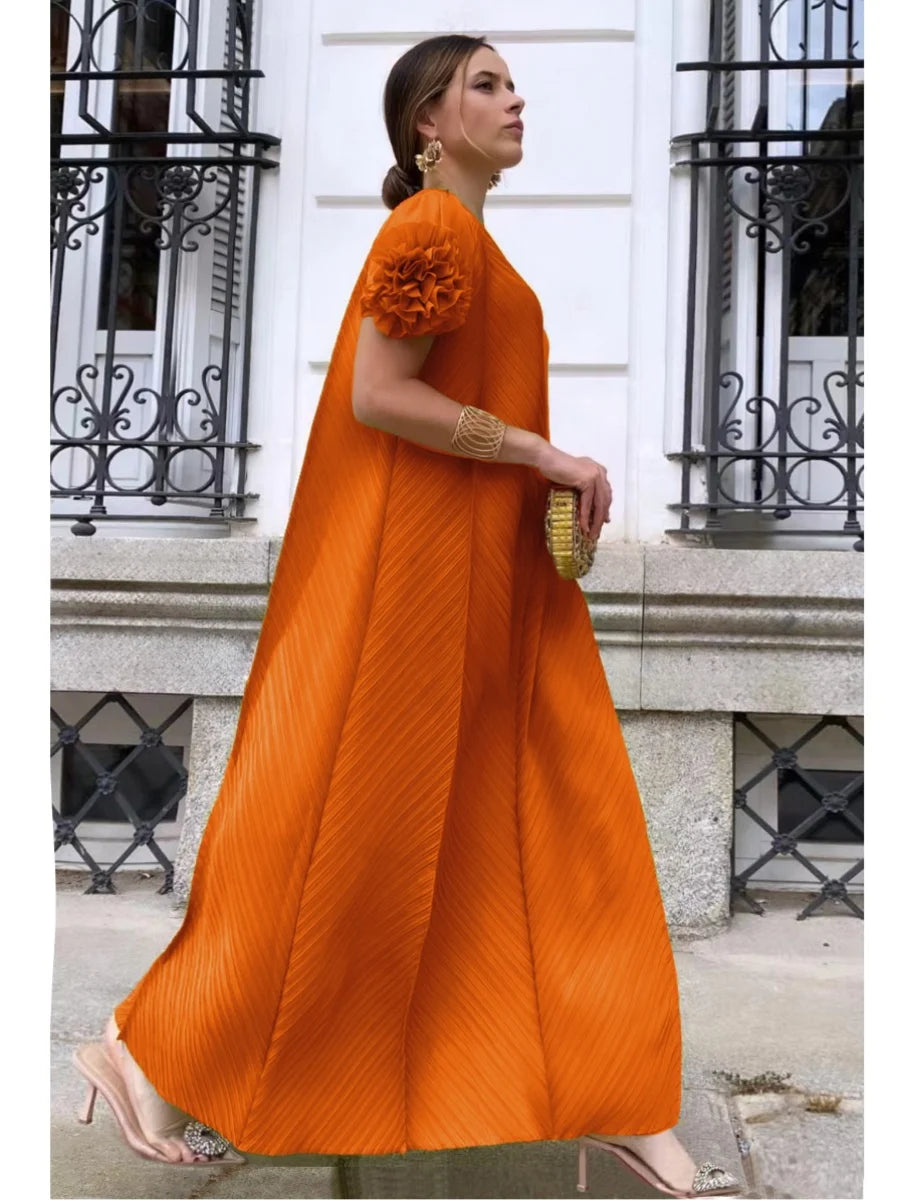 Vestido Geométrico Miyake