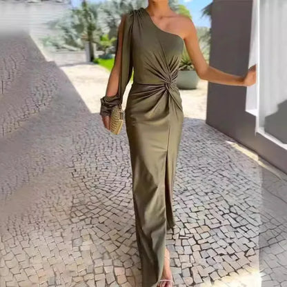 Vestido Asimétrico de Fiesta