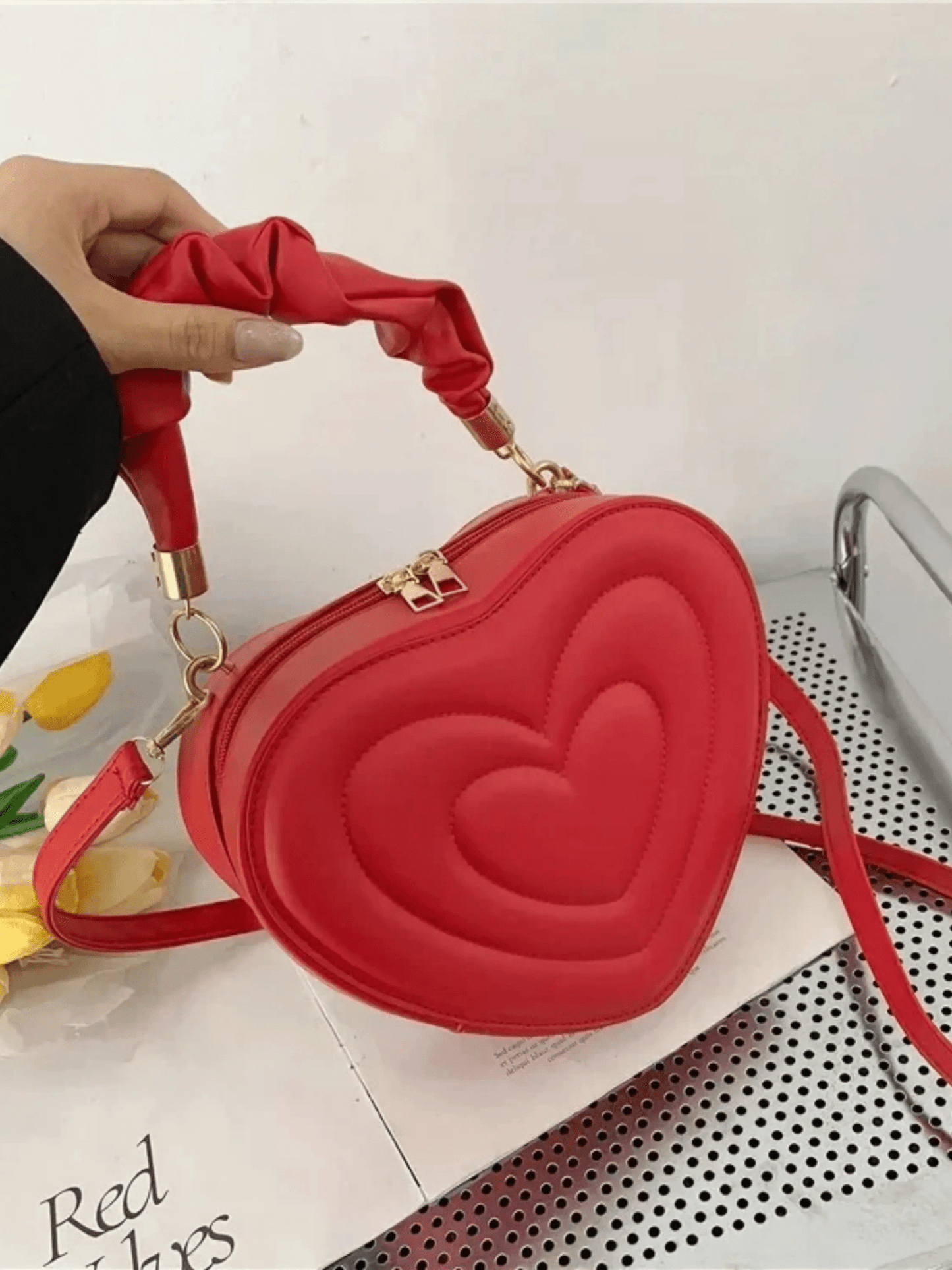 Bolso Corazón Vegano Único
