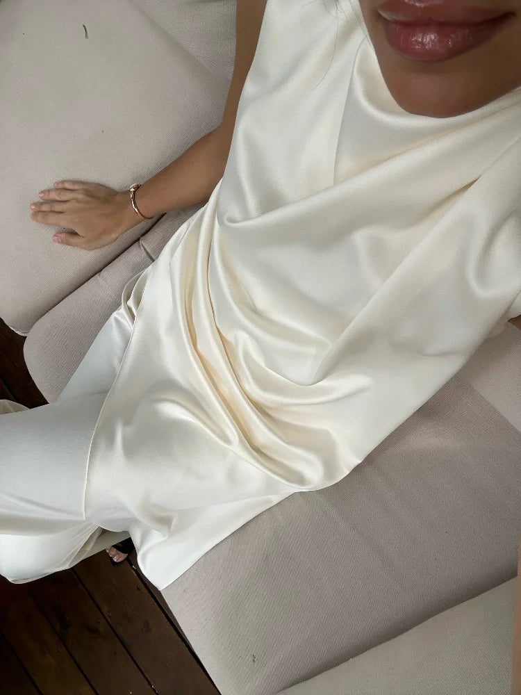 Conjunto Satinado Elegante