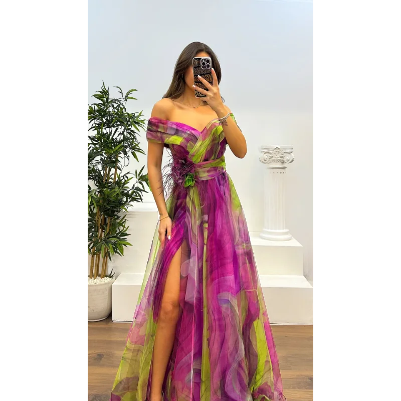 Vestido Fiesta Glamuroso y Moderno