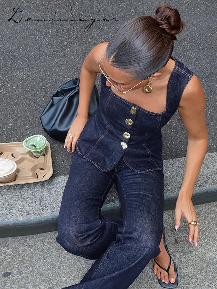 Conjunto Denim de Verano
