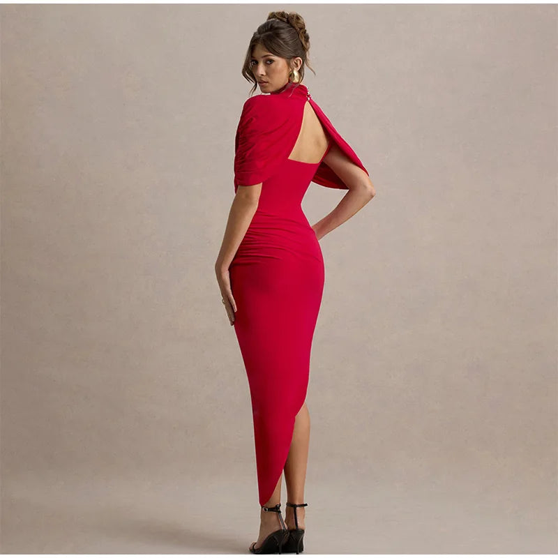 Vestido Elegancia Rubí