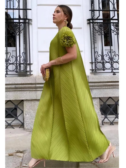 Vestido Geométrico Miyake
