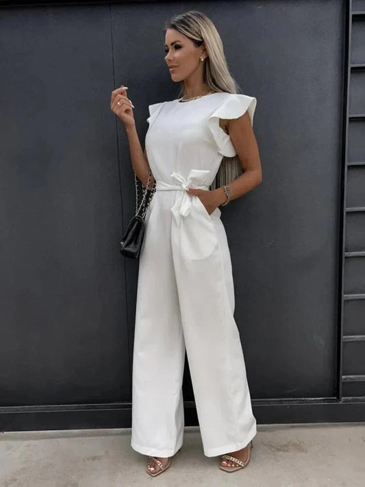 Mono Elegante con Volantes