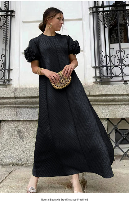 Vestido Geométrico Miyake