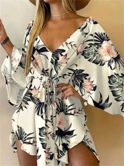 Vestido Boho de Playa Floral