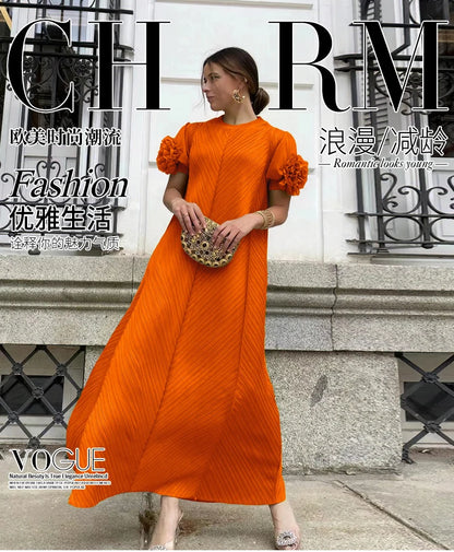 Vestido Geométrico Miyake