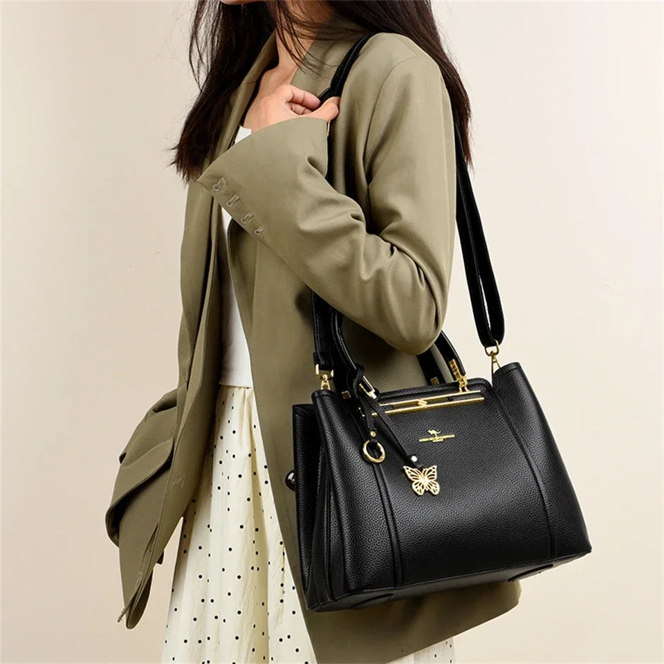 Bolso Elegante de Cuero Suave