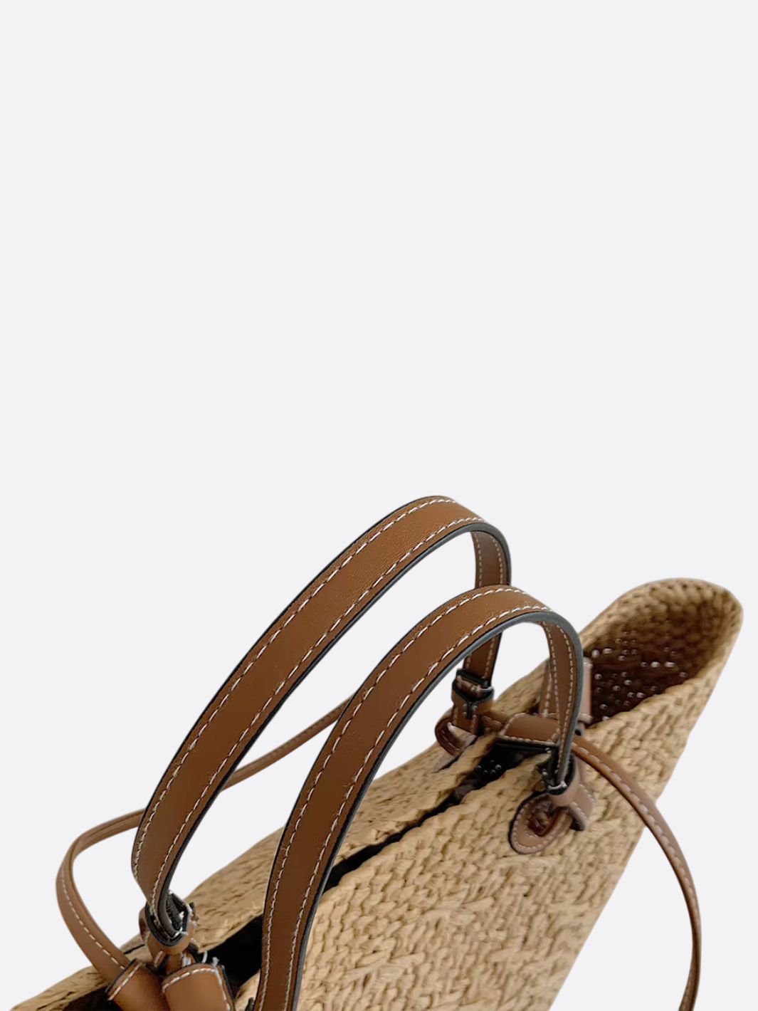 Bolso Elegante de Paja Trenzada