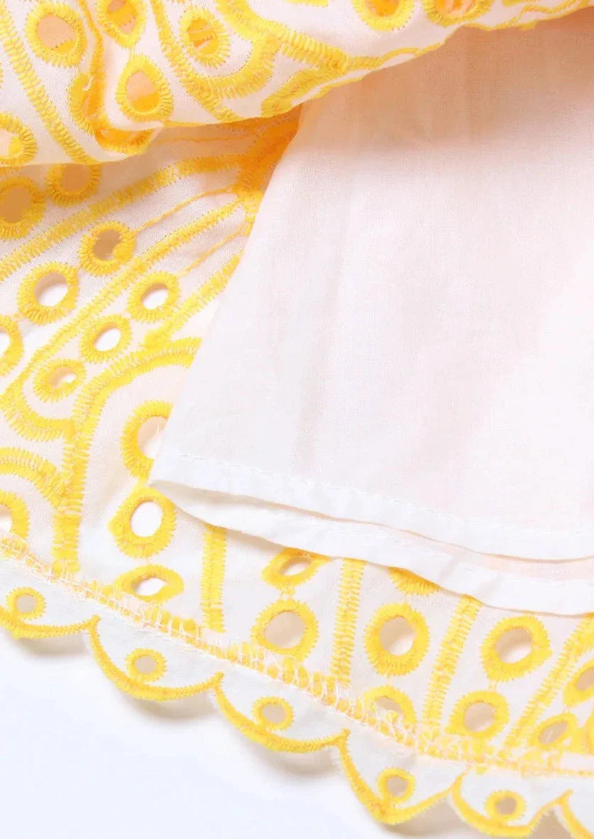 Vestido Amarillo Encantador