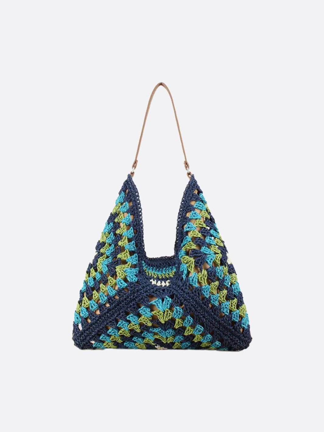 Bolso Boho Triangular Hecho a Mano