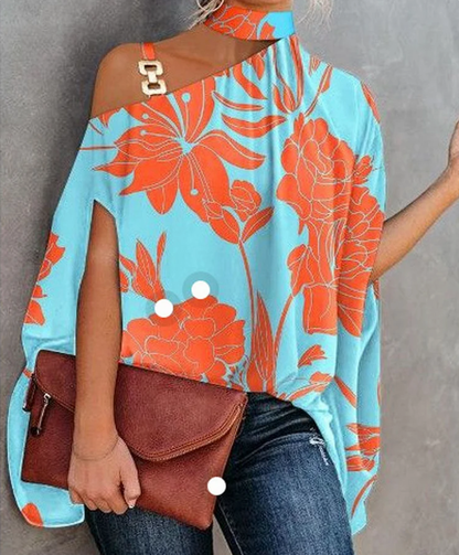 Blusa Geométrica de Moda